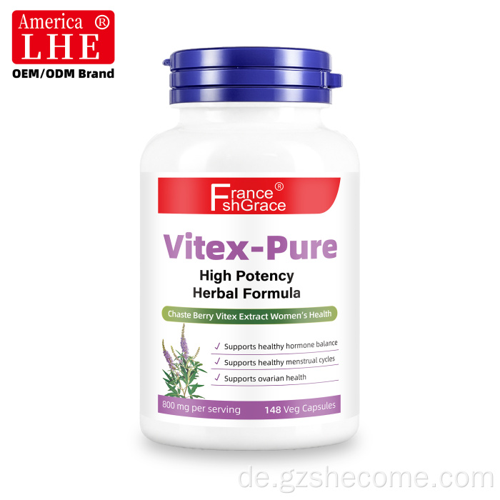 Shecome Vitex Chaste Berry Kapseln Hormongleichgewicht